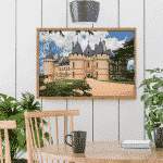 Puzzle adulți 1000 piese Castele Franceze - Castel Chaumont-35313