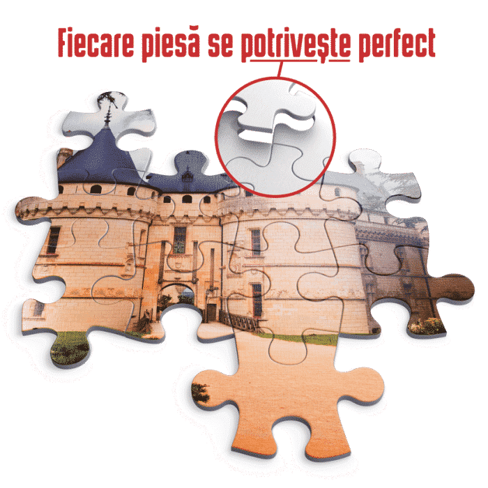 Puzzle adulți 1000 piese Castele Franceze - Castel Chaumont-35310