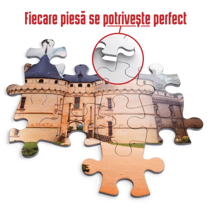 Puzzle adulți 1000 piese Castele Franceze - Castel Chaumont-35310