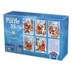 Puzzle - Crăciun - 35 Piese - 2-25002