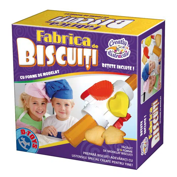 Joc Creativ - Fabrica de Biscuiți-0