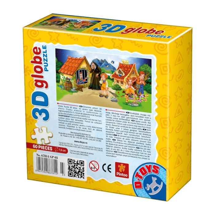 Puzzle Special Globe - Basme - Hansel și Gretel-25098