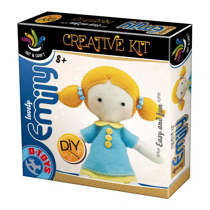 Joc Creativ - Lovely Emily - Set creație păpușă-0