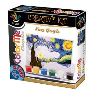 Joc Creativ - Color Me Canvas - Van Gogh - Starry Night-0
