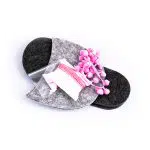 Joc Creativ - Pom-Pom Slippers - Set creație papuci de casă-22773