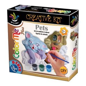 Joc Creativ - Color Me Plus - Pets - Pisică și Cățel-0