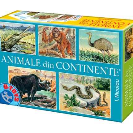 Joc Animale din Continente-0