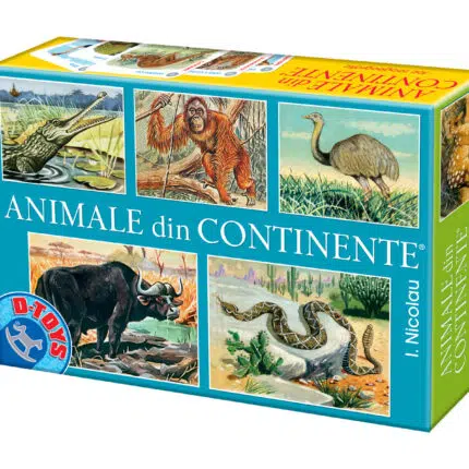 Joc Animale din Continente-0