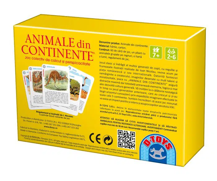 Joc Animale din Continente-26067