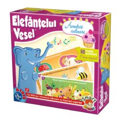 Joc Elefănțelul Vesel - Aventuri Culinare-0