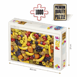 Puzzle adulți 1000 piese High Difficulty - Fruit / Fructe -0