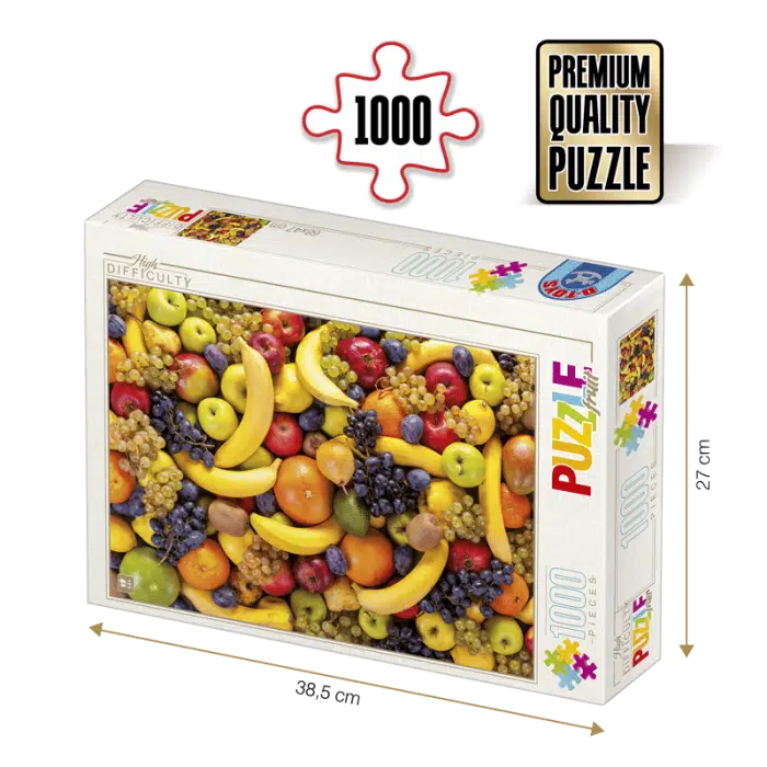 Puzzle adulți 1000 piese High Difficulty - Fruit / Fructe -0