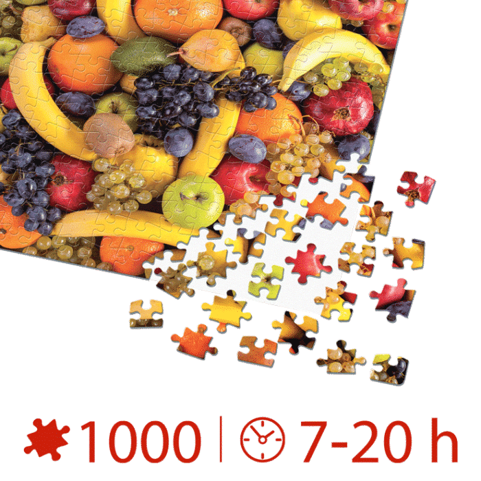 Puzzle adulți 1000 piese High Difficulty - Fruit / Fructe -35237