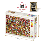 Puzzle adulți 1000 piese High Difficulty - Candy -0