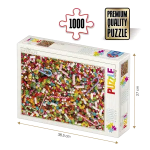 Puzzle adulți 1000 piese High Difficulty - Candy -0