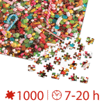 Puzzle adulți 1000 piese High Difficulty - Candy -35243