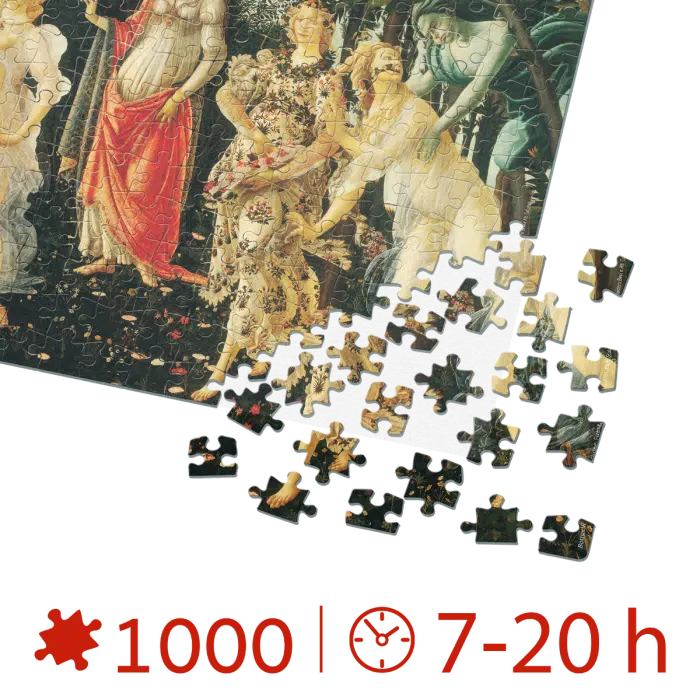 Puzzle adulți Sandro Botticelli - Primavera - 1000 Piese-34103