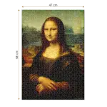 Puzzle adulti 1000 piese Leonardo da Vinci - Mona Lisa-34874