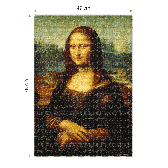 Puzzle adulti 1000 piese Leonardo da Vinci - Mona Lisa-34874