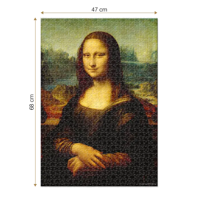 Puzzle adulti 1000 piese Leonardo da Vinci - Mona Lisa-34874
