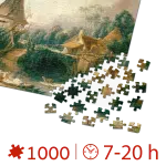 Puzzle adulți François Boucher - Landscape near Beauvais - 1000 Piese-34183