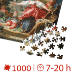 Puzzle adulți Jean-Honoré Fragonard - Blind Man's Bluff - 1000 Piese-34322