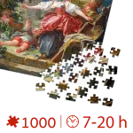 Puzzle adulți Jean-Honoré Fragonard - Blind Man's Bluff - 1000 Piese-34322