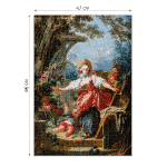 Puzzle adulți Jean-Honoré Fragonard - Blind Man's Bluff - 1000 Piese-34325