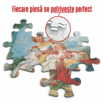 Puzzle adulți Jean-Honoré Fragonard - Happy Lovers/Iubiți fericiți - 1000 Piese-34330