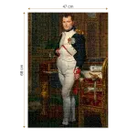 Puzzle adulți Jacques-Louis David - The Emperor Napoleon in his Study at the Tuileries - 1000 piese-34342