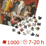 Puzzle adulți 1000 piese Jean-Léon Gérôme - Slave Auction-34895