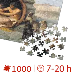 Puzzle adulti 1000 piese Jean-Léon Gérôme - Diogenes-34913