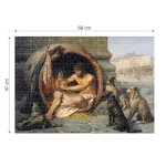 Puzzle adulti 1000 piese Jean-Léon Gérôme - Diogenes-34916