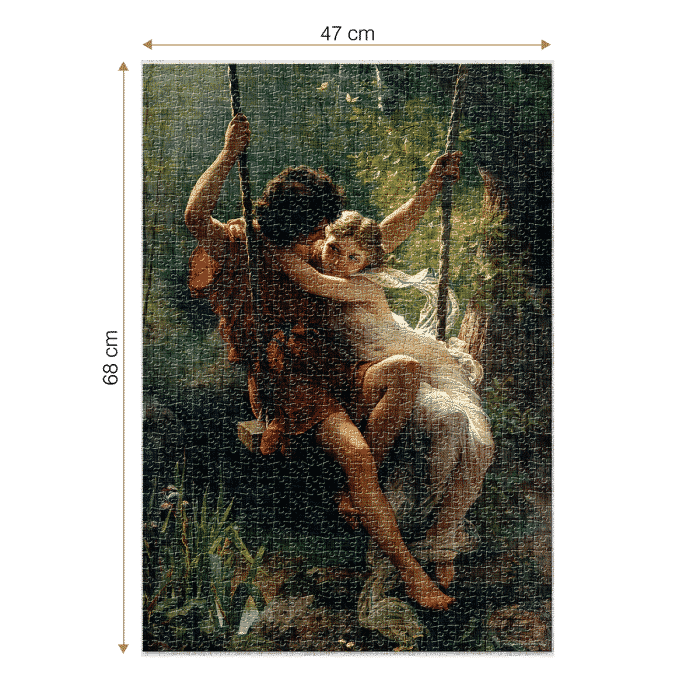Puzzle adulti 1000 piese Pierre-Auguste Cot - Spring / Primavara -34634