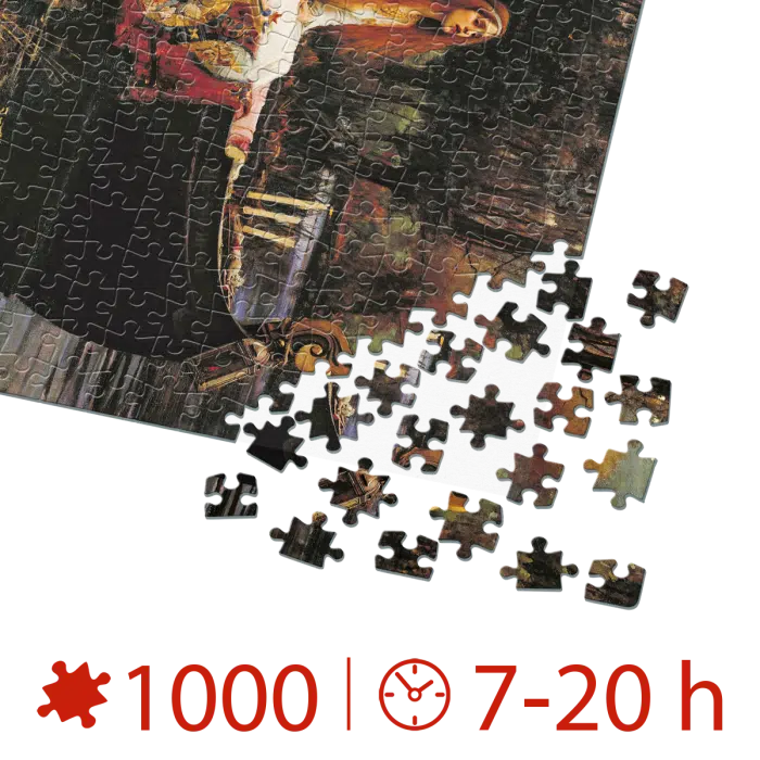 Puzzle adulti 1000 piese John William Waterhouse - The Lady of Shalott-35165