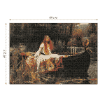 Puzzle adulti 1000 piese John William Waterhouse - The Lady of Shalott-35168