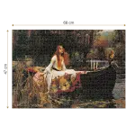 Puzzle adulti 1000 piese John William Waterhouse - The Lady of Shalott-35168