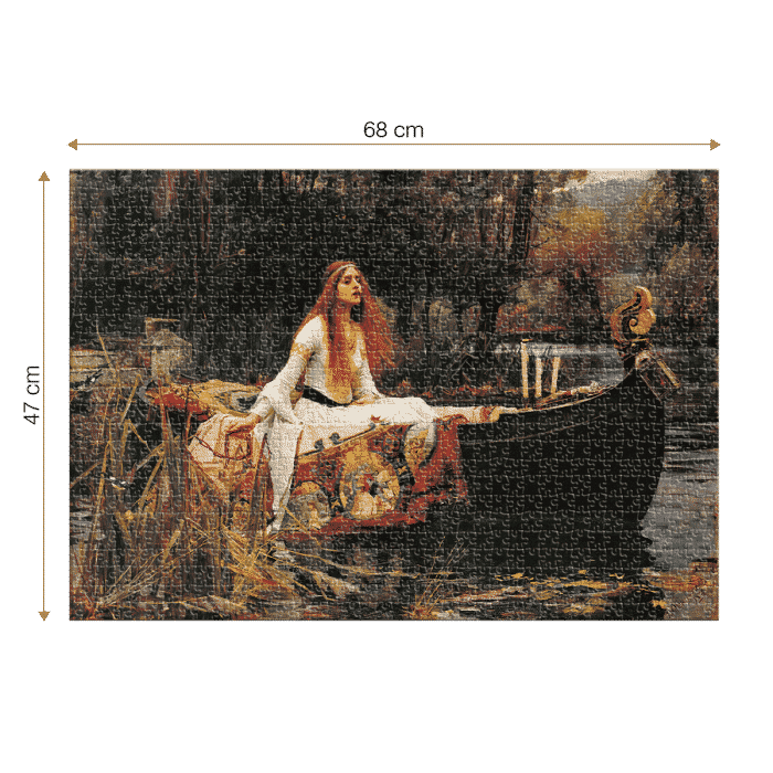 Puzzle adulti 1000 piese John William Waterhouse - The Lady of Shalott-35168