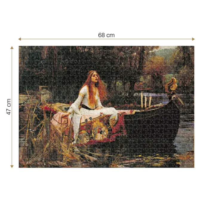Puzzle adulti 1000 piese John William Waterhouse - The Lady of Shalott-35168