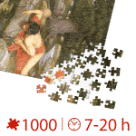 Puzzle adulti 1000 piese John William Waterhouse - Echo and Narcissus-35171