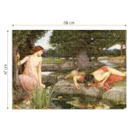 Puzzle adulti 1000 piese John William Waterhouse - Echo and Narcissus-35174