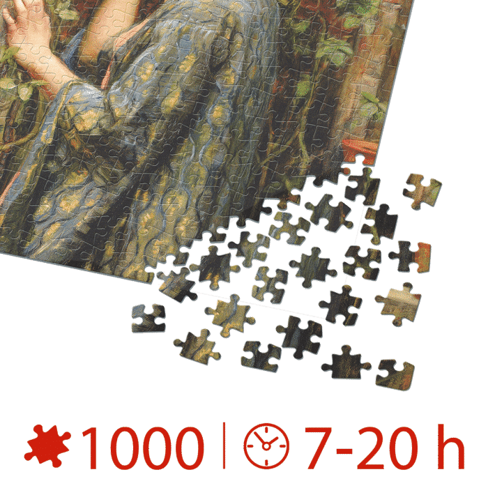 Puzzle adulti 1000 piese John William Waterhouse - The Soul of the Rose-35650