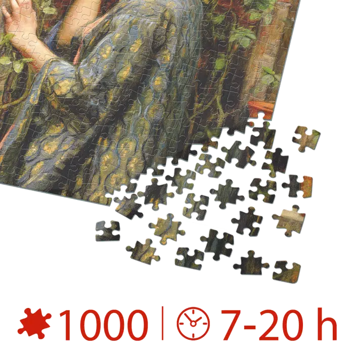 Puzzle adulti 1000 piese John William Waterhouse - The Soul of the Rose-35650