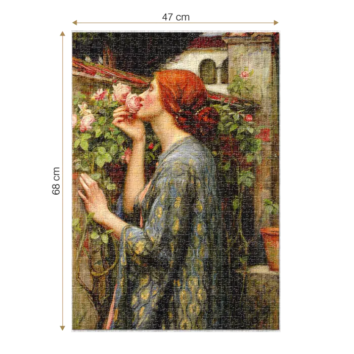 Puzzle adulti 1000 piese John William Waterhouse - The Soul of the Rose-35653