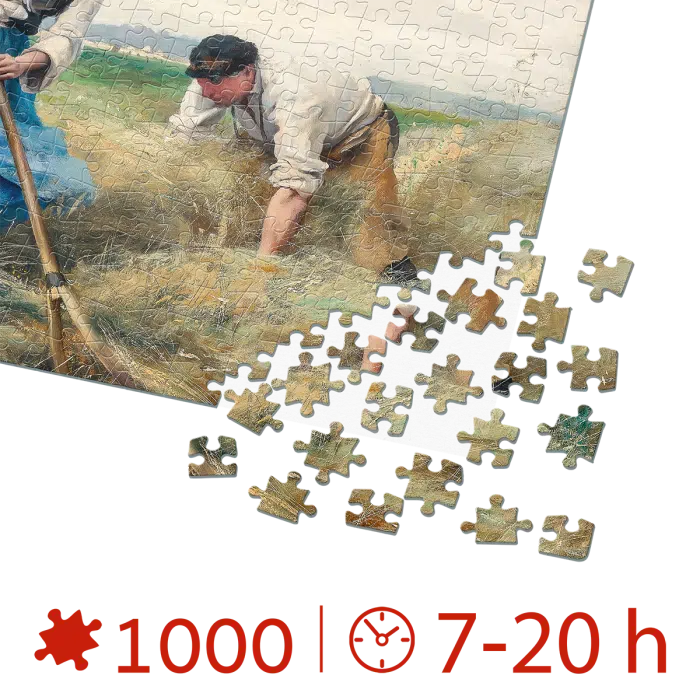 Puzzle adulti 1000 piese Julien Dupré - Harvesters -34637