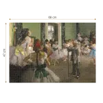 Puzzle adulți 1000 piese Edgar Degas - The Ballet Class-35576