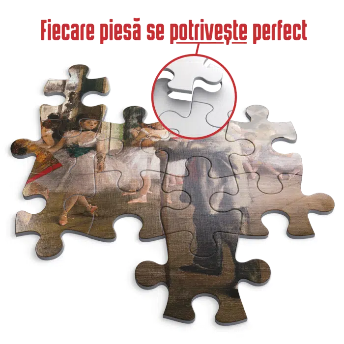 Puzzle adulți 1000 piese Edgar Degas - The Ballet Class-35574