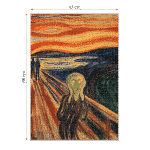 Puzzle Edvard Munch - The Scream - 1000 Piese-35618