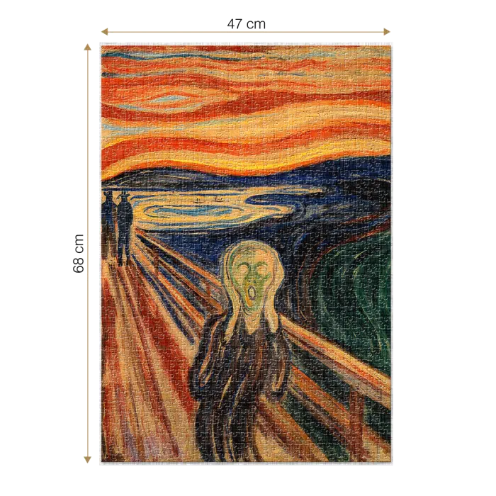 Puzzle Edvard Munch - The Scream - 1000 Piese-35618