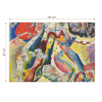 Puzzle adulti 1000 piese Wassily Kandinsky - Painting with Red Spot -35606